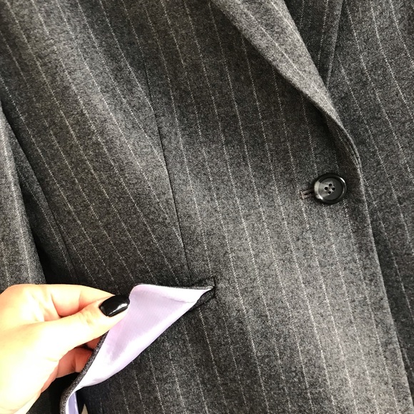 🚫SOLD🚫 Brooks Brothers Wool Pin/Stripe Jacket - Picture 4 of 5